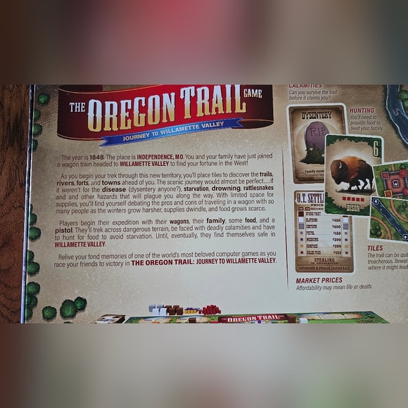 *Oregon Trail Board Game* - Picture 3 of 16